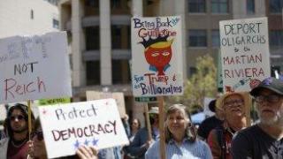 Хиляди американци отново протестираха срещу Тръмп