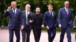 Руска дезинформация: Макрон и Мерц употребявали кокаин напът за Киев