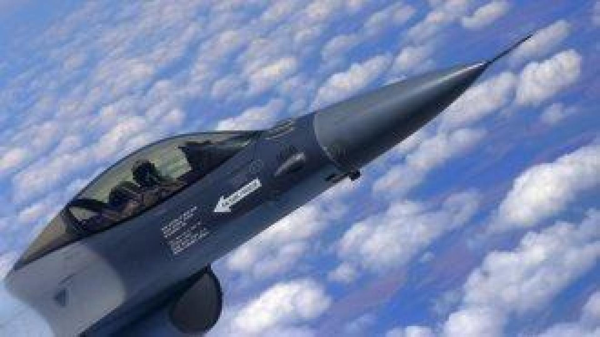 Украйна изгуби още един самолет F-16 при инцидент