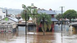 Хеликоптери доставят храна за животни в наводнени ферми в Австралия