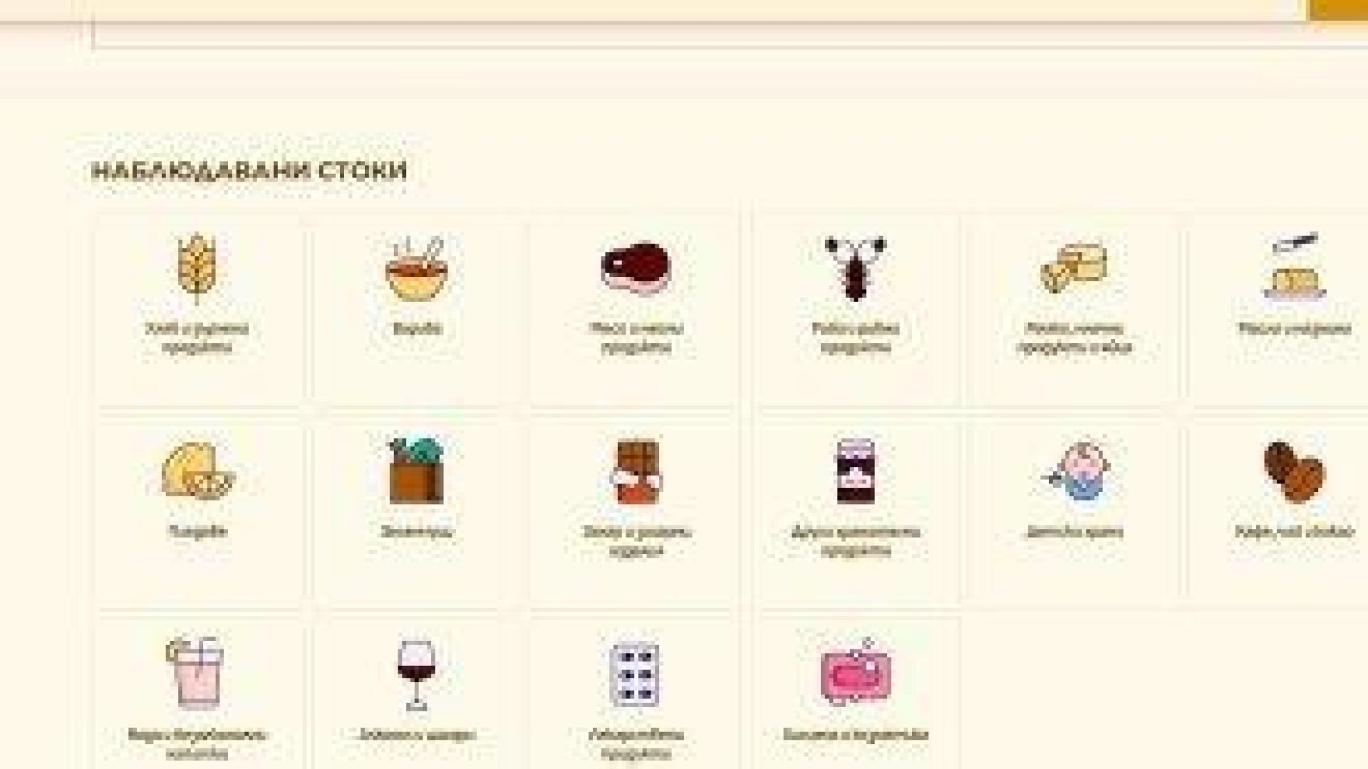 Държавата пуска утре сайта "Колко струва", който ежедневно ще следи цените на 101 продукта