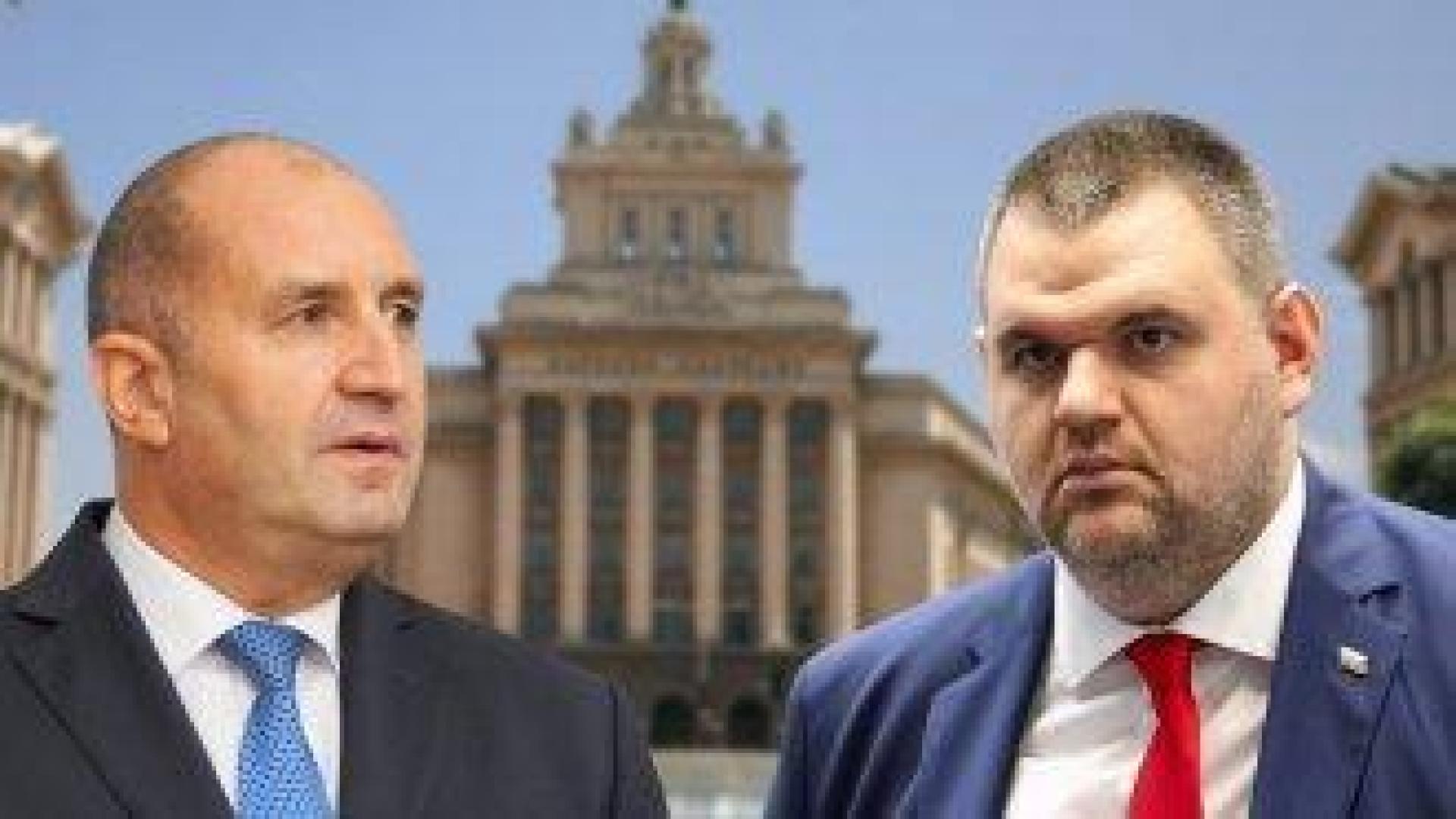 Румене, излез! Според Пеевски в президентството сега се прави партия