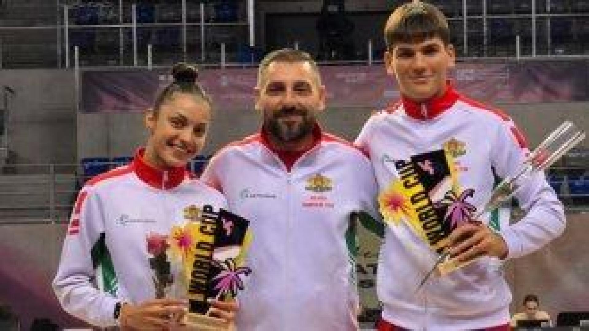 България с исторически триумф в скоковете на батут