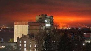 Украйна удари петролното пристанище в Новоросийск и рафинерия в Саратов
