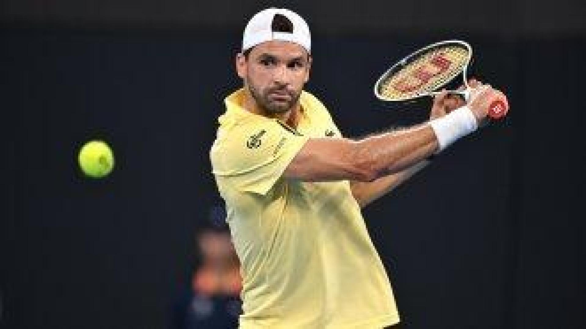 Григор Димитров отпадна на осминафинала в Бризбейн