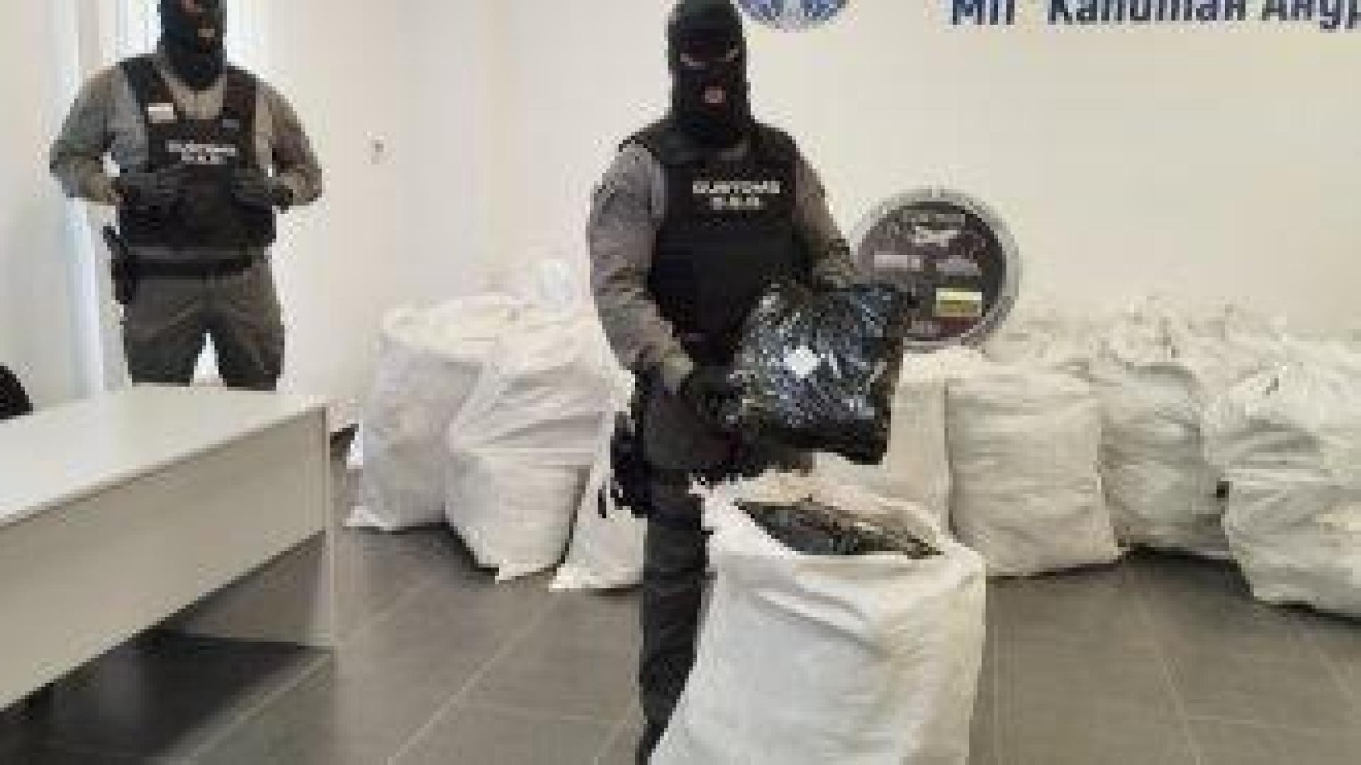 740 килограма марихуана са хванати на "Капитан Андреево"