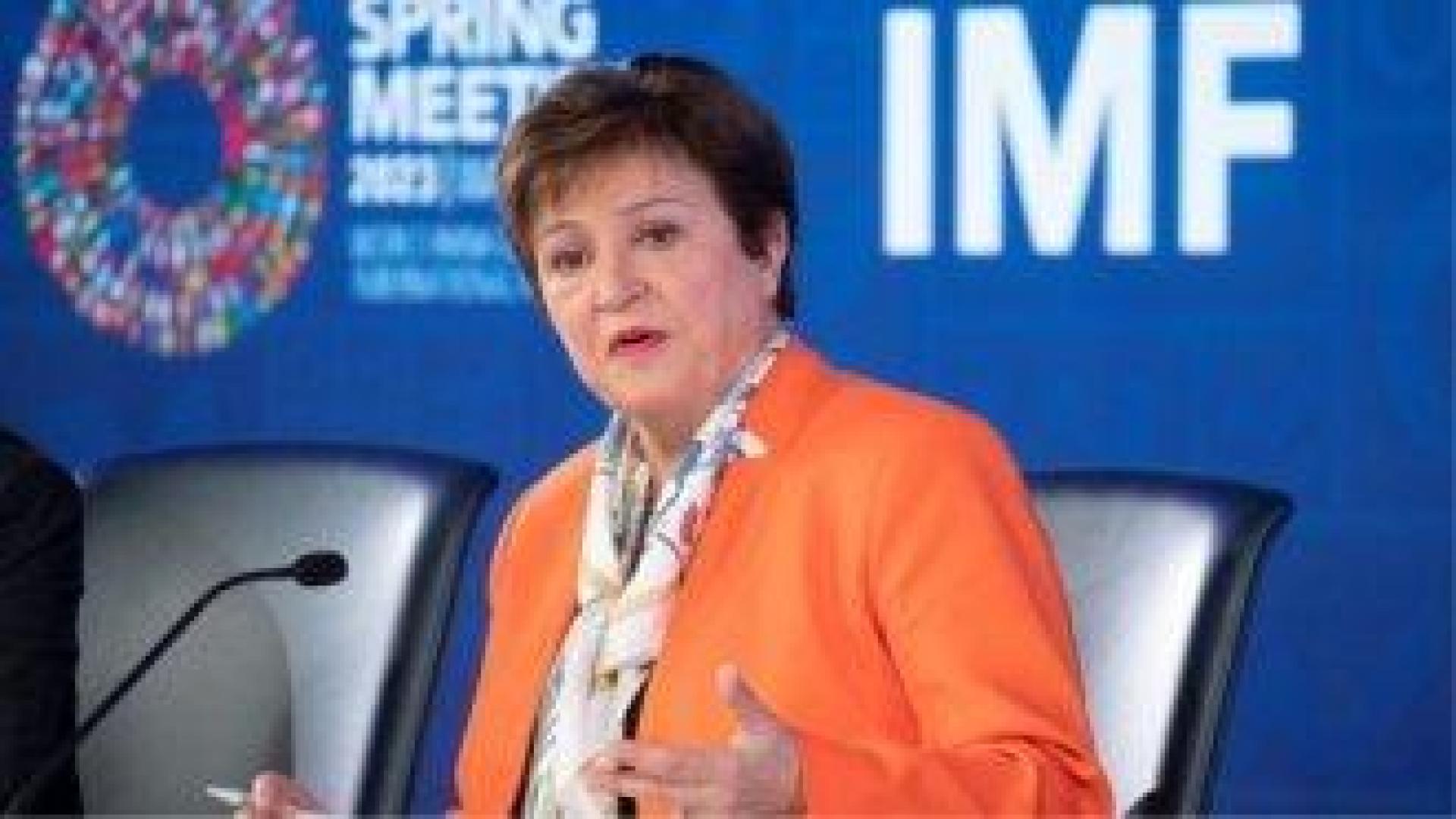 Кристалина Георгиева е в Киев за разговори на високо равнище - първото й посещение от 2023 г.