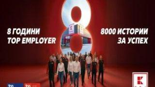 Kaufland е Top Employer за 8-а поредна година с рекорден резултат